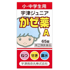 宇津ジュニアかぜ薬ａ ６５錠 E健康ショップ