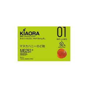 軽】ＭＩＳ マヌカハニードロップ ＫＩＡＯＲＡ ０１ ゆず・じゃばら 