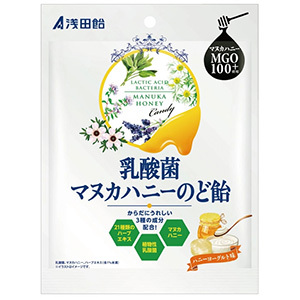 軽 乳酸菌マヌカハニーのど飴 ６０ｇ 印刷ページ E健康ショップ